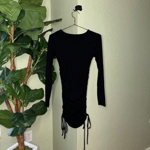 Long Sleeve Short Bodycon Dress